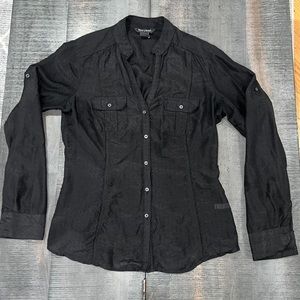 Women’s White House Black Market Button up Blouse Size 6